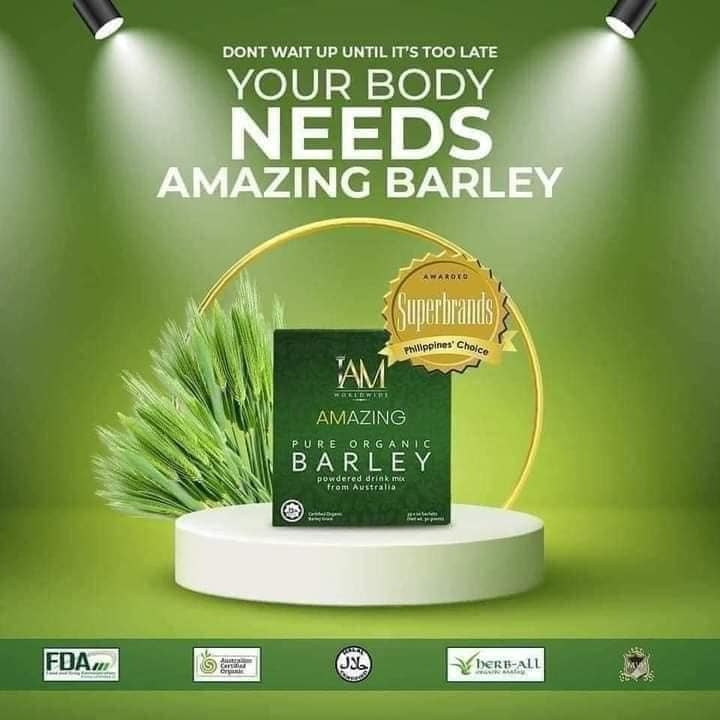 IAM Amazing Organic Pure Barley - Copper Package (6 Boxes)