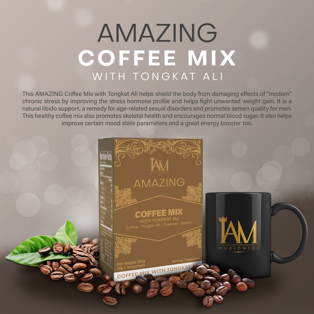 Amazing Coffee mix with Tongkat Ali