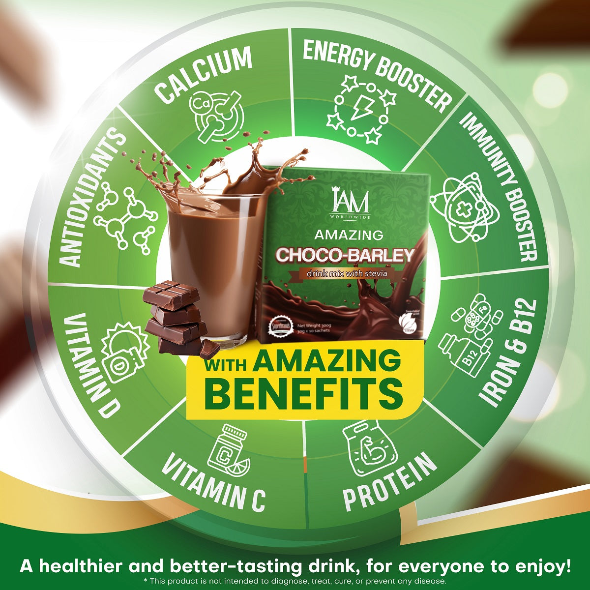 Amazing Choco Barley Drink Mix For Kids