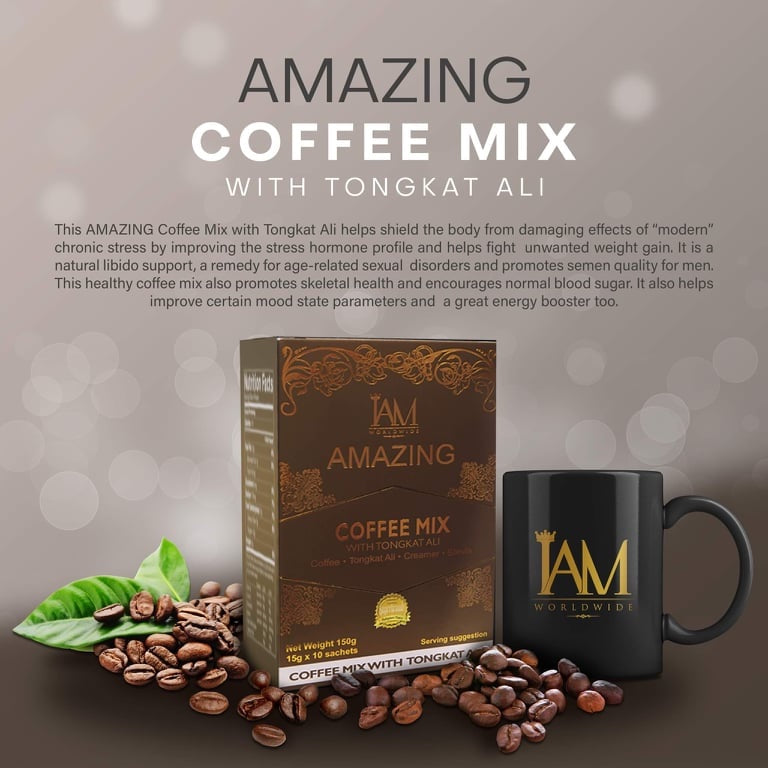 Amazing Coffee mix with Tongkat Ali