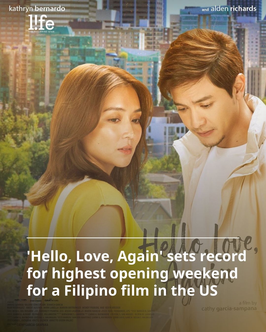 Hello Love Again Now Showing!