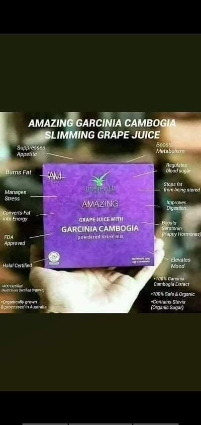 Garcinia Cambogia - IAM Amazing Garcinia Cambogia Grape Juice extract – IAM  Amazing Organic Barley
